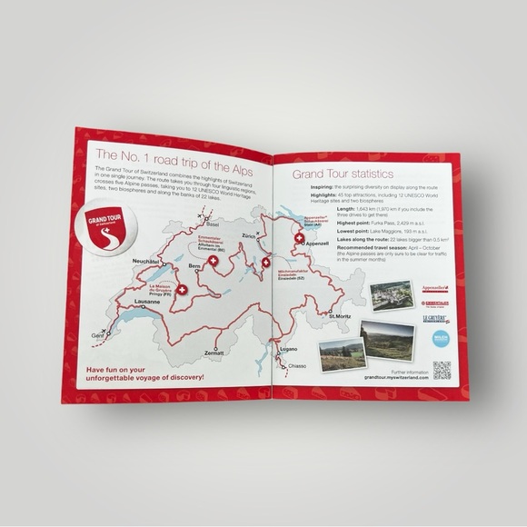Cheeses From Switzerland Guide Book Leaflet Collectible Souvenir Gruyère Red New - Picture 6 of 13